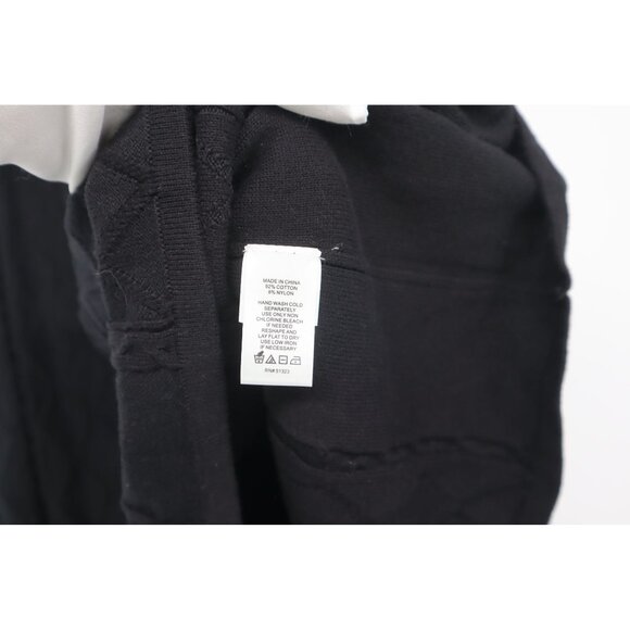 CeCe Womens Black Knit Pleated A-Line Skirt M Stretch Dark Academia Whimsigoth - Picture 3 of 8